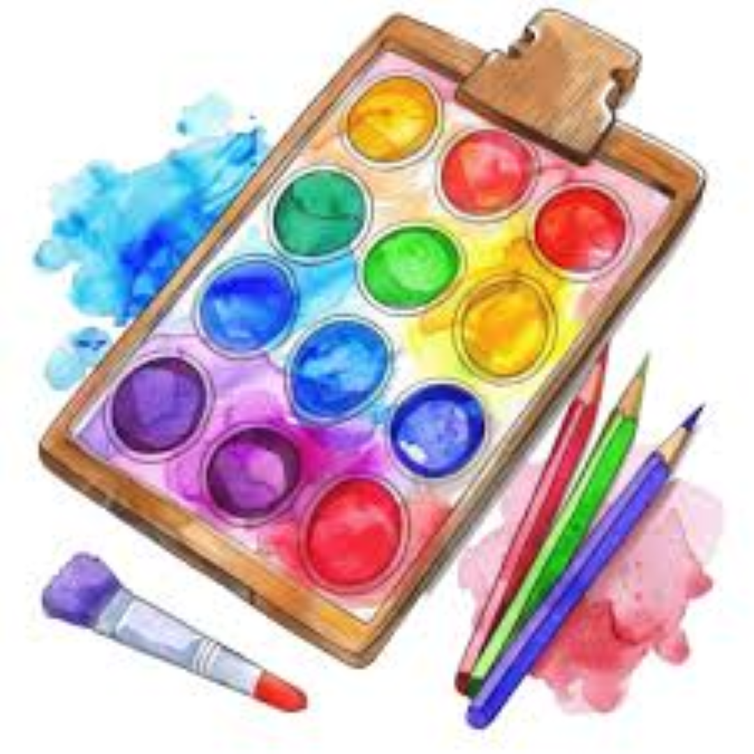 COLOUR BOOK WITH PAINTS 600231
